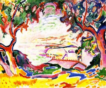Landscape at L'Estaque Artwork by Georges Braque