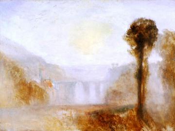 The Ponte Delle Torri, Spoleto Artwork by Joseph Mallord William Turner