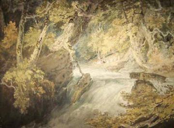 A River In Spate Artwork by Joseph Mallord William Turner
