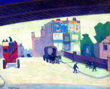 Two Bridges Artwork by Robert Bevan