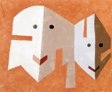 Portrait of Dimensional Space Artwork by Victor Brauner