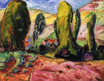 Landscape Artwork by Alfred Henry Maurer