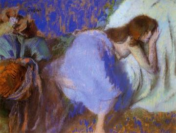 Rest Artwork by Edgar Degas