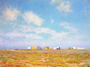 The Weekend, Mission Beach Artwork by Alson Skinner Clark