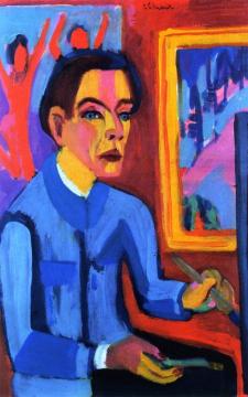 The Painter Artwork by Ernst Ludwig Kirchner