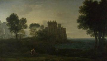The Enchanted Castle Artwork by Claude Lorrain