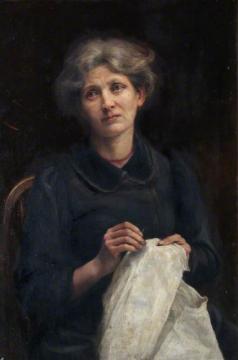 It is not the linen you're wearing out, But human creatures lives Artwork by Beatrice Offor