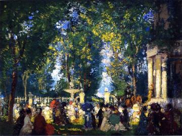 The Garden Party Artwork by Gifford Beal