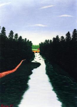 The Brumetz Road, Aisne Artwork by Camille Bombois