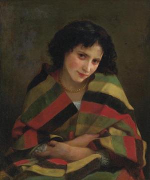 Frileuse Artwork by William Adolphe Bouguereau