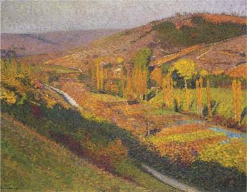Vallee du Vert en Labastide Artwork by Henri Martin