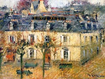 Hotel Julia in Pont-Aven Artwork by Gustave Loiseau