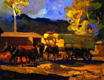 Haywagon Artwork by Franz Bischoff