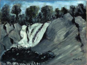 Waterfall Artwork by Milton Avery