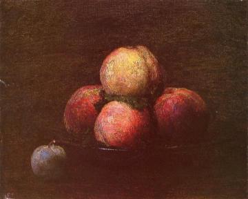 Peaches and a Plum Artwork by Henri Fantin-Latour