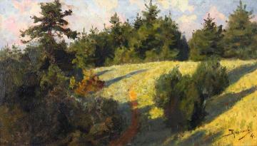 Forest And Field Artwork by Vasily Polenov