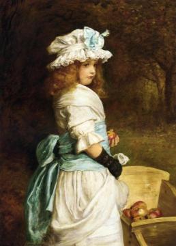 Pomona Artwork by Sir John Everett Millais