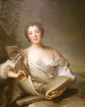 Duchess Of Trémoille Artwork by Jean-Marc Nattier