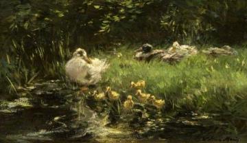 Ducks Artwork by Willem Maris