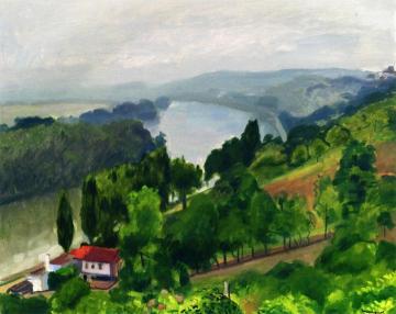Méricourt, Grey Weather Artwork by Albert Marquet
