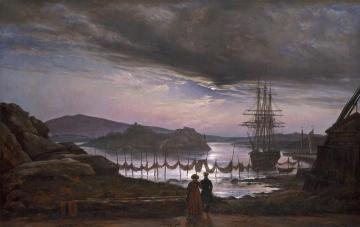 View From Vaekero Near Christiania Artwork by Johan Christian Dahl