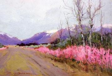 Fireweed Lane Artwork by Sydney Mortimer Laurence