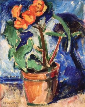 Pot of Flowers Artwork by Alfred Henry Maurer