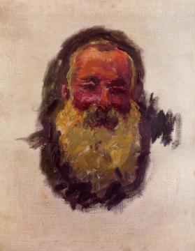 Self Portrait Artwork by Claude Oscar Monet