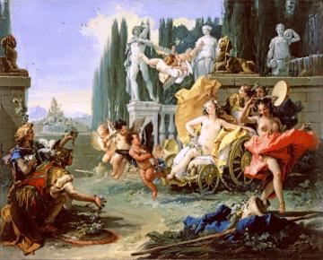 The Empire Of Flora Artwork by Giovanni Battista Tiepolo