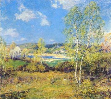 Maytime Artwork by Willard Leroy Metcalf