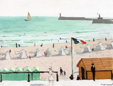 The Beach Artwork by Albert Marquet