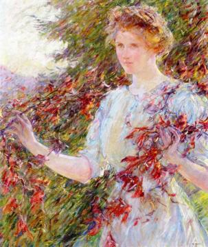 Autumn Artwork by Robert Lewis Reid