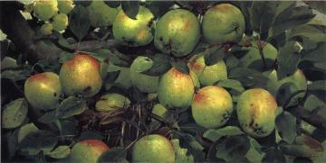 Green Apples Artwork by Joseph Decker