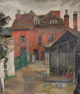 Barnyard Artwork by Charles Mahoney