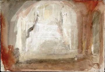 Venice , The Giants' Staircase in the Doge's Palace Artwork by Joseph Mallord William Turner