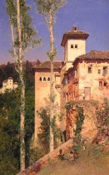 Paisaje Artwork by Martin Rico y Ortega