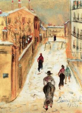 Montmartre Artwork by Maurice Utrillo