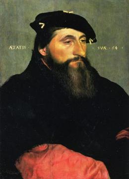Portrait of Duke Antony the Good of Lorraine Artwork by Hans Holbein the Younger