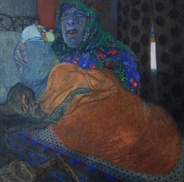 The Novice Artwork by Boris Grigoriev