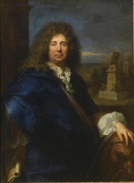 Portrait of Martin van den Bogaert aka Desjardins, Sculptor Artwork by Hyacinthe Rigaud