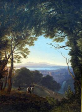 Italian Landscape Artwork by Karl Friedrich Schinkel