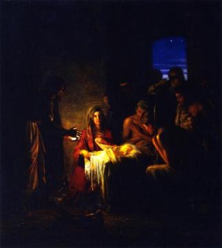 The Holy Night Artwork by Carl Heinrich Bloch