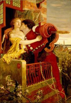 Romeo And Juliet Artwork by Ford Madox Brown