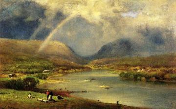 The Deleware Water Gap Artwork by George Inness