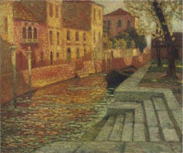 Saint Trouaro Artwork by Henri Le Sidaner