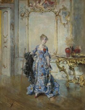 The Last Look in the Mirror Artwork by Giovanni Boldini