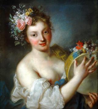 Allegory Of Music Artwork by Rosalba Carriera
