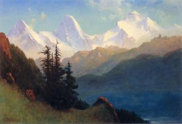Splendor Of The Grand Tetons Artwork by Albert Bierstadt