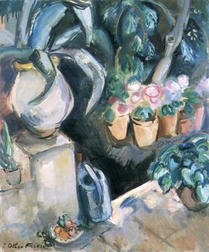Garden Artwork by Emile-othon Friesz