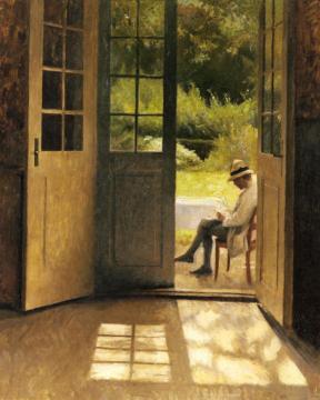 The Open Door Artwork by Peter Ilsted